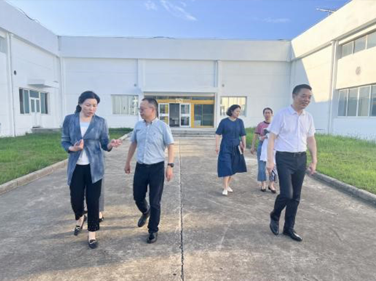 徐州经开区党工委副书记许海莉走访颐海药业 实地关怀企业发展实况​